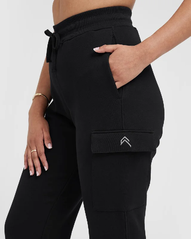 All Day Lightweight Cargo Jogger | Black