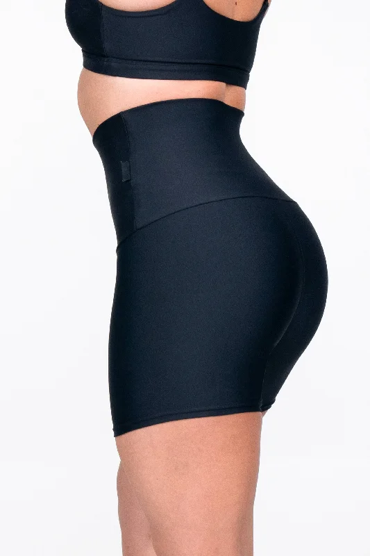 Black Performance - Extra High Waisted Booty Shorts