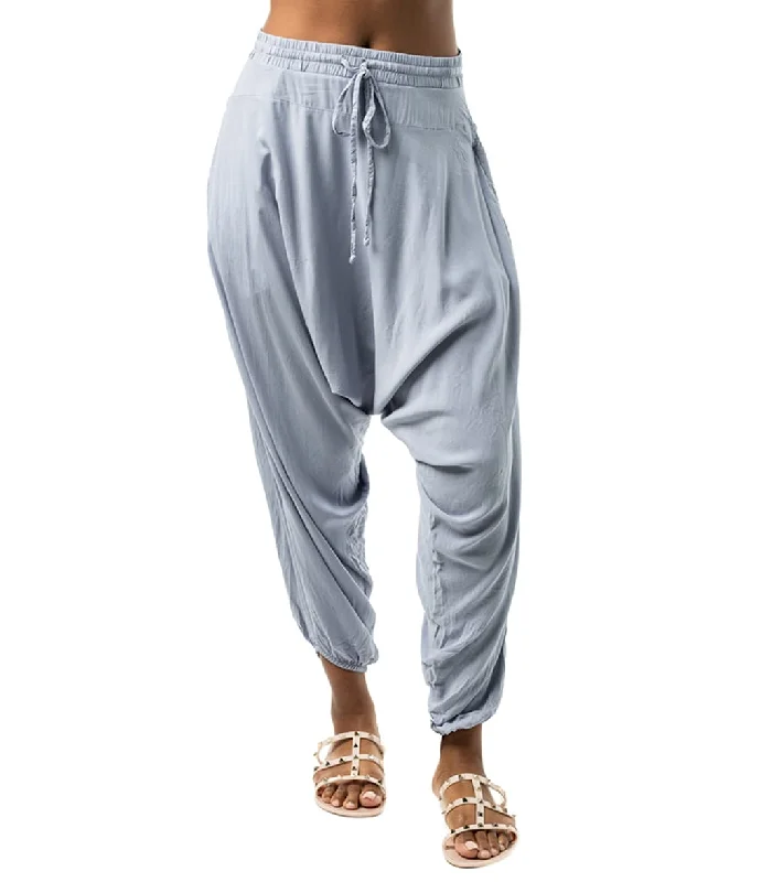 Buddha Pants Summer Flair Harem Pants Grey