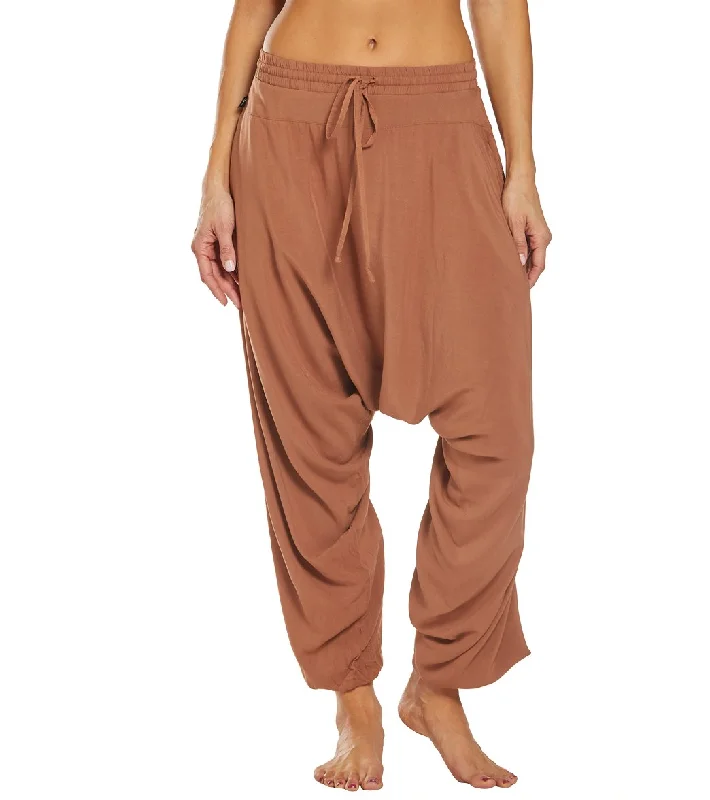 Buddha Pants Summer Flair Harem Pants Rust