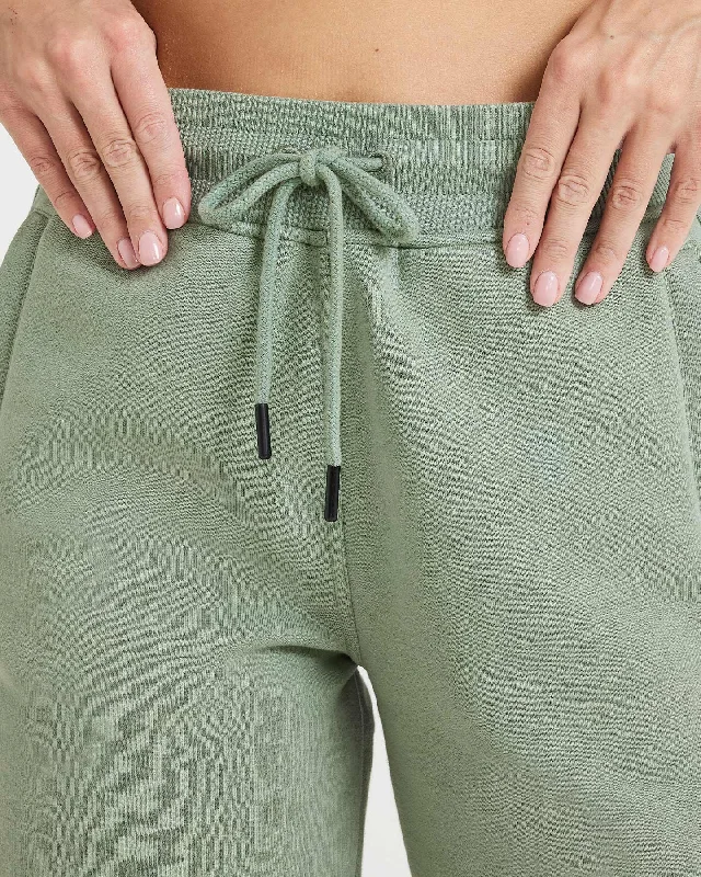 Classic Lounge Straight Leg Jogger | Sage