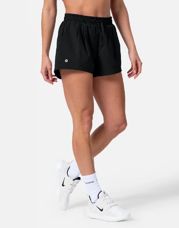 Contender Racer Short in Black