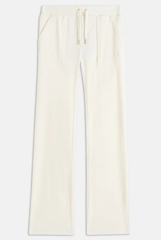 CREAM/ GOLD CLASSIC VELOUR DEL RAY POCKETED BOTTOMS