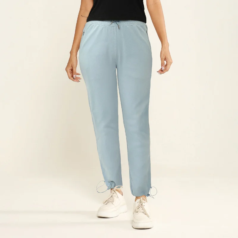 high-waisted-narrow-polycotton-joggers-with-2-pockets