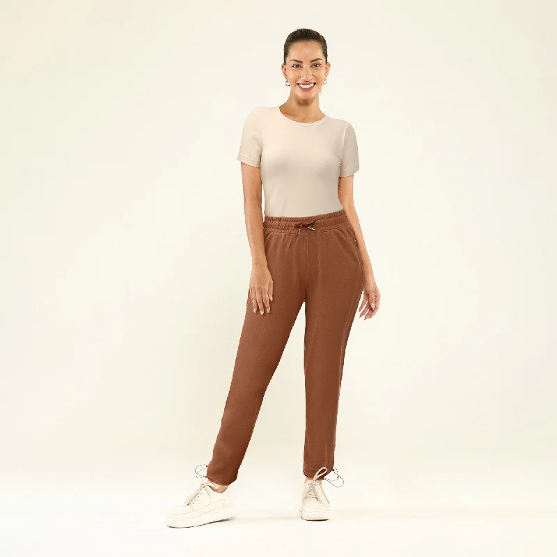 high-waisted-narrow-polycotton-joggers-with-2-pockets