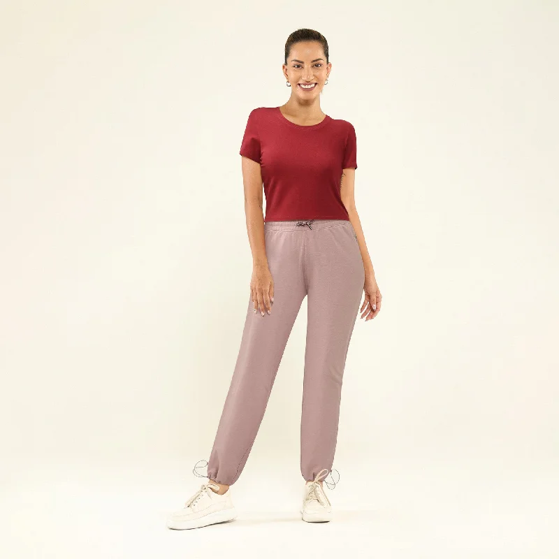 high-waisted-narrow-polycotton-joggers-with-2-pockets