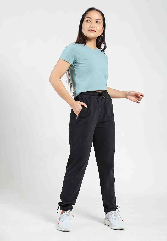 high-waisted-narrow-polycotton-joggers-with-2-pockets