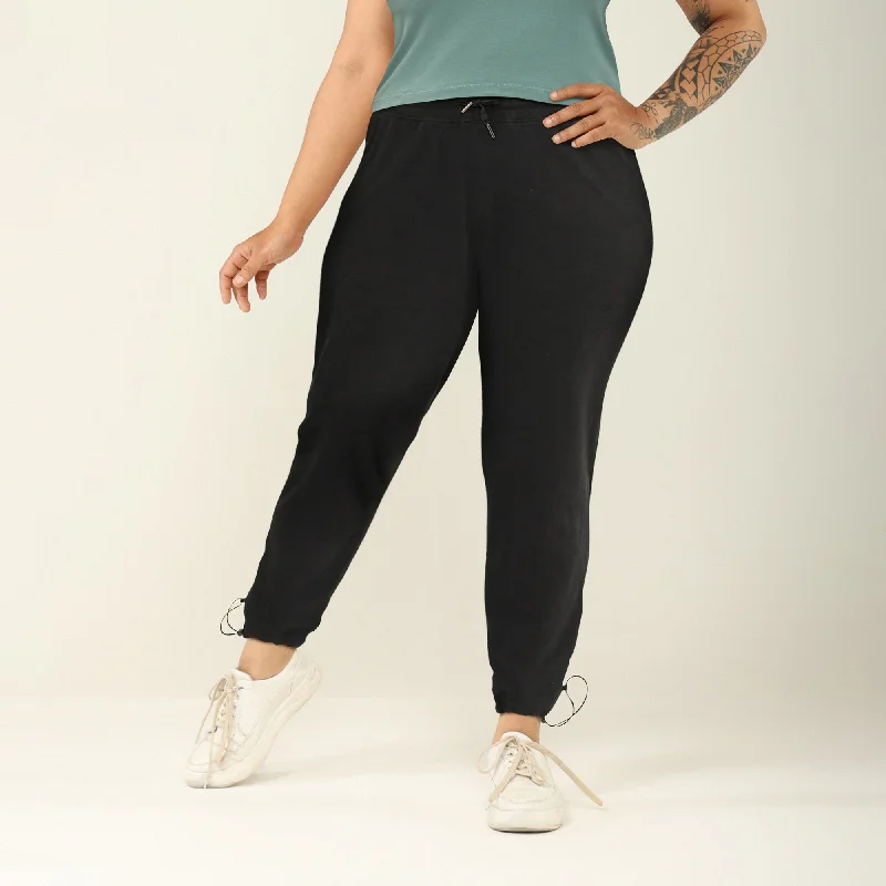 high-waisted-narrow-polycotton-joggers-with-2-pockets