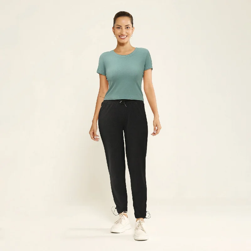 high-waisted-narrow-polycotton-joggers-with-2-pockets