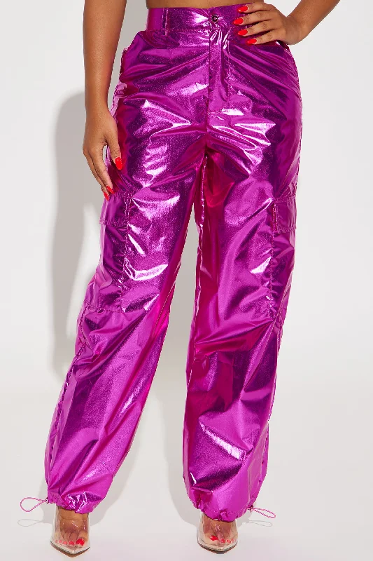 light-my-fire-metallic-cargo-jogger-pink