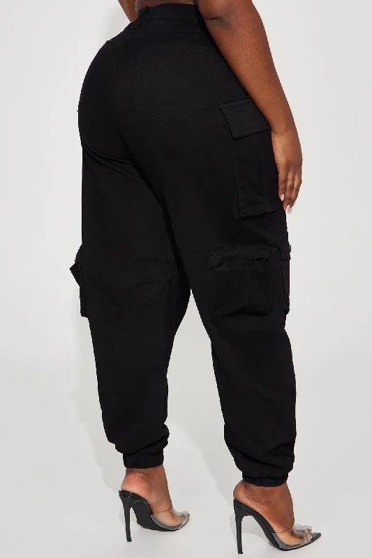 not-your-average-girl-cargo-jogger-black