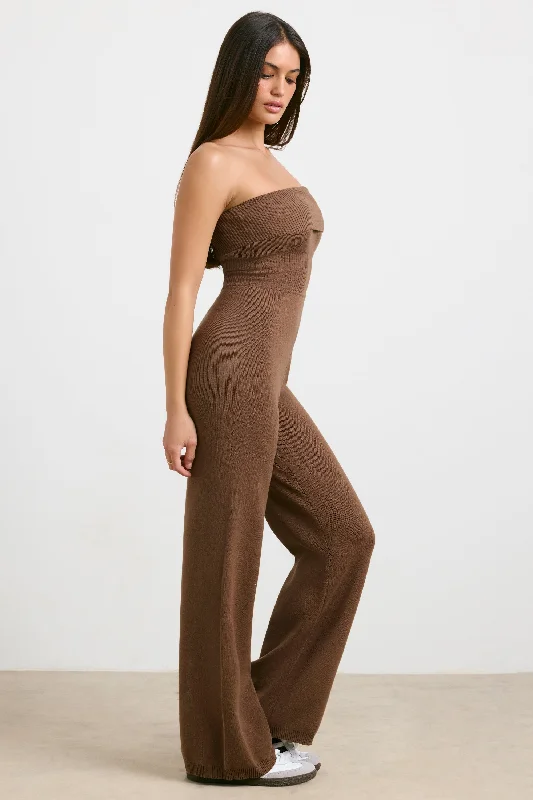 petite-knit-bandeau-jumpsuit-espresso