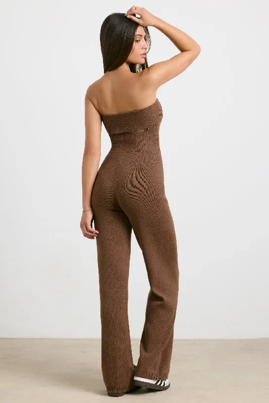 petite-knit-bandeau-jumpsuit-espresso