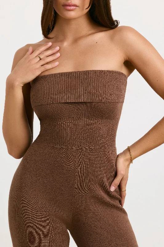 petite-knit-bandeau-jumpsuit-espresso