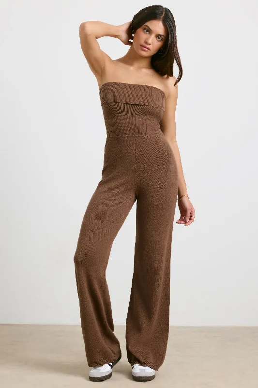 petite-knit-bandeau-jumpsuit-espresso