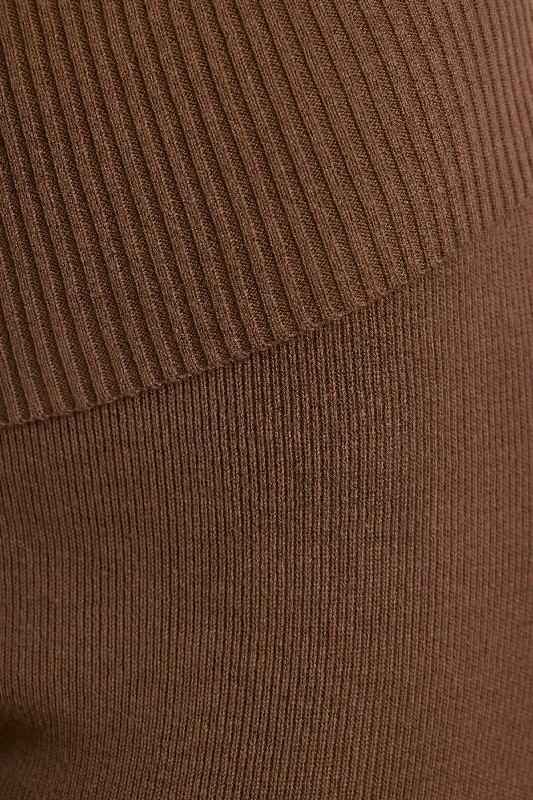 petite-knit-kick-flare-trousers-espresso