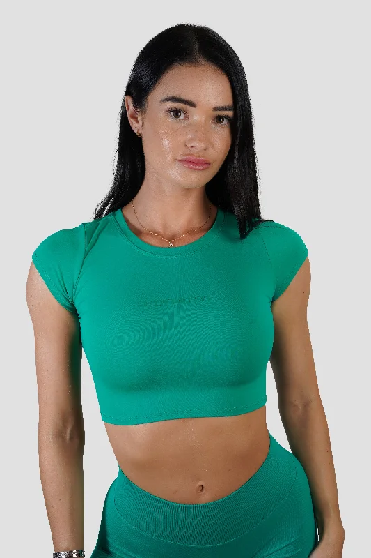 KTP CROPPED TEE - GREEN