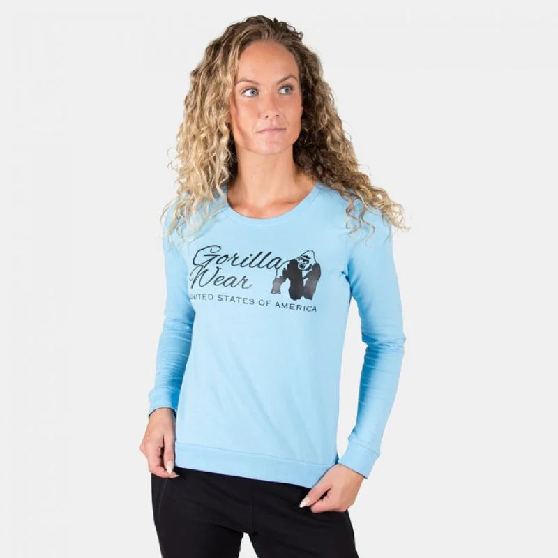 Riviera Sweatshirt -Light Blue