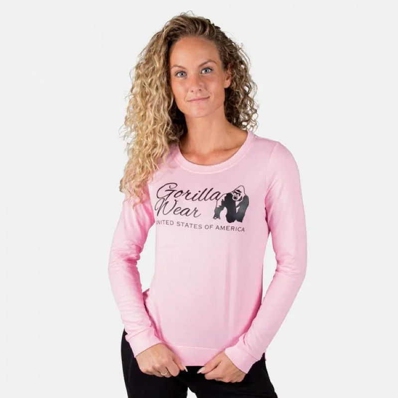 Riviera Sweatshirt -Light Pink