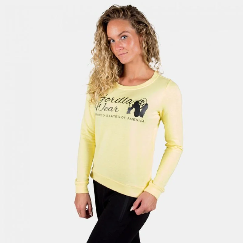 Riviera Sweatshirt -Light Yellow