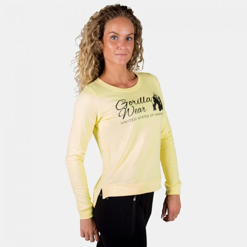 Riviera Sweatshirt -Light Yellow