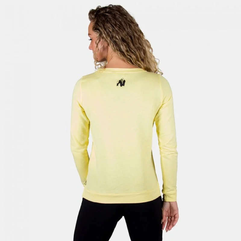 Riviera Sweatshirt -Light Yellow