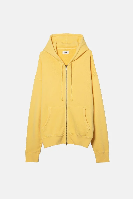 UNLINED ZIP HOODIE