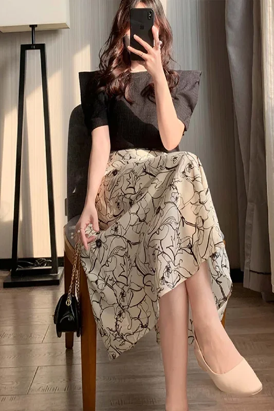 abstract-print-midi-skirt