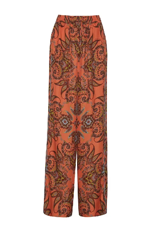 Amalfi Silk Pants