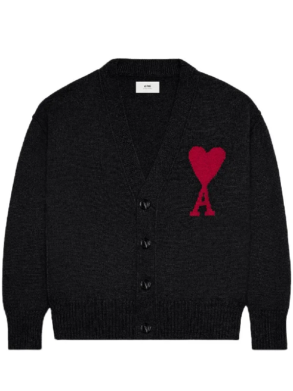 Red Ami De Coeur Cardigan