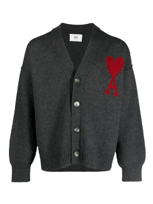 Red Ami De Coeur Cardigan