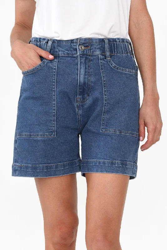 atlas-dark-blue-denim-stretch-shorts