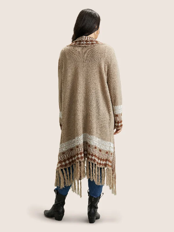 bandana-print-fringe-trim-maxi-cardigan