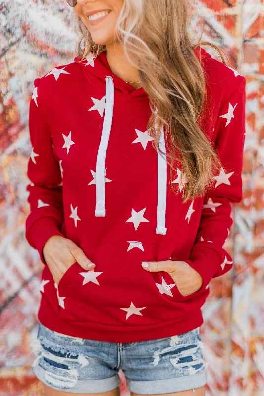 be-a-star-hoodie-red