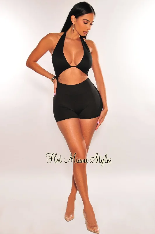 black-halter-v-neck-cut-out-romper