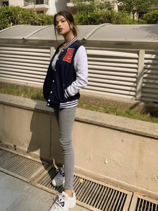 Blue Varsity Jacket