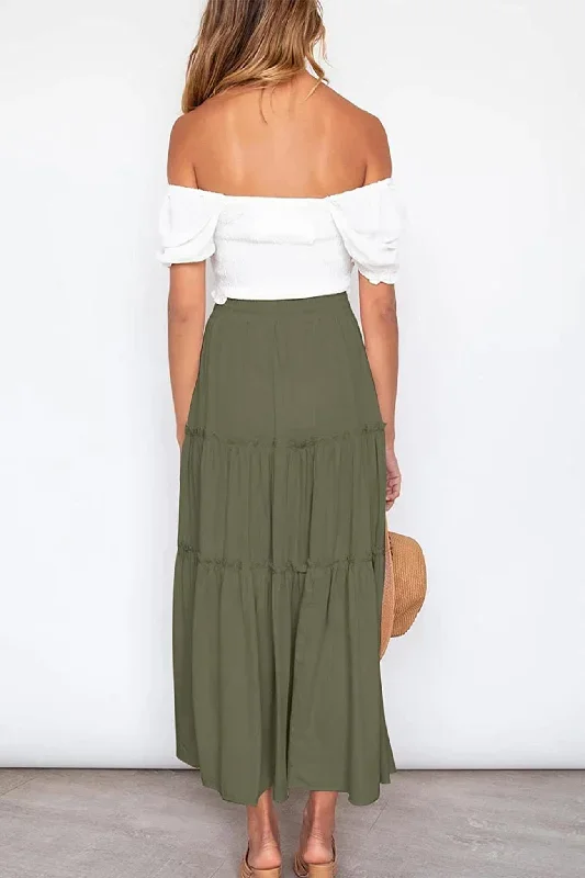 bohemia-high-waist-ruched-skirts