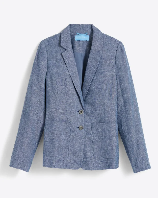 chambray-blazer