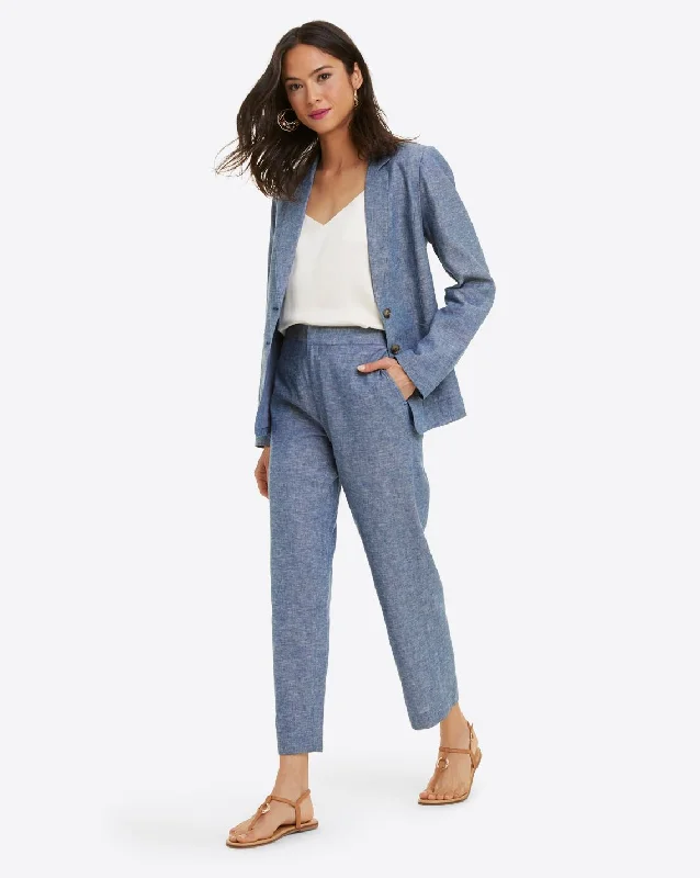 chambray-blazer