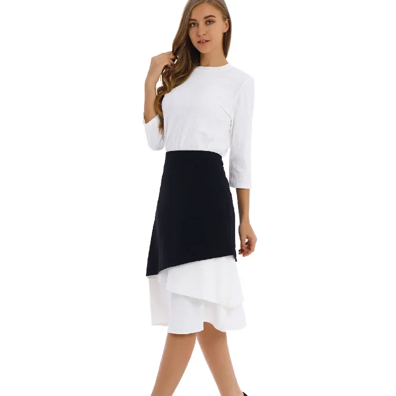 contrast-white-fabric-midi-skirt-2794w