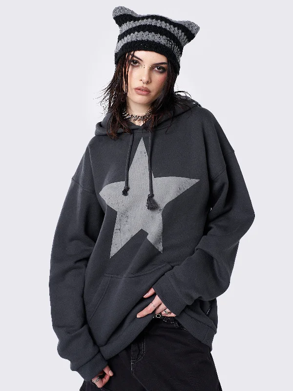 Cosmic Star Graphic Hoodie