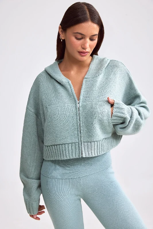 cropped-zip-up-knit-hoodie-dusty-teal