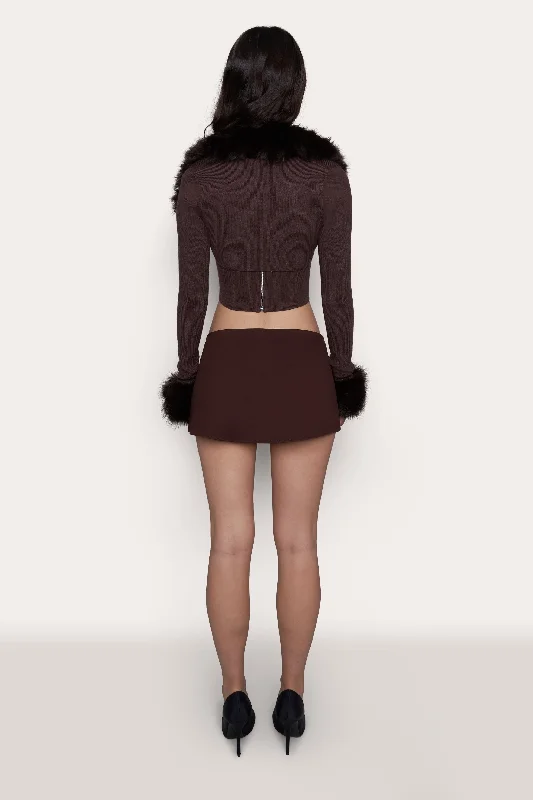 faux-fur-knit-bolero-brown