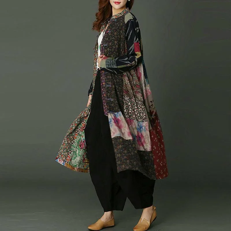 floral-patchwork-long-loose-fitting-stand-collar-fall-dresses-2018-a-line-skirts-asymmetrical-design-caftans