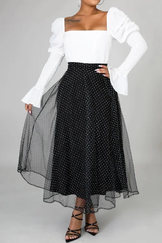 high-waist-polka-dot-mesh-skirt