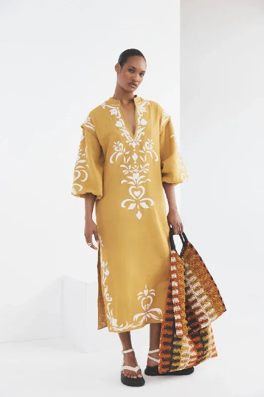 ilio-nema-phanes-caftan-golden-yellow