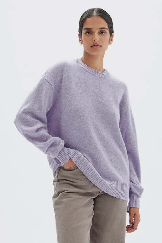 Iris Jacaranda Lilac Knit