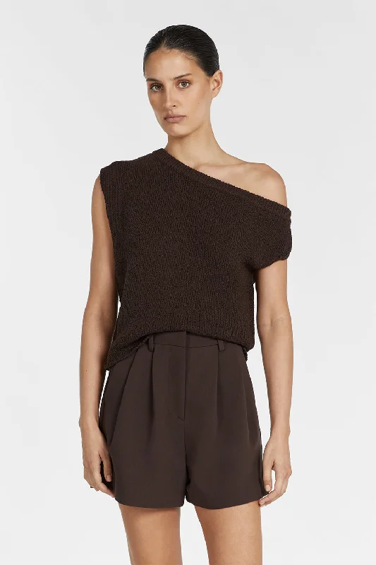 kerry-choc-asym-knit-top