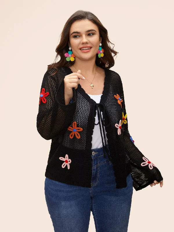 knit-floral-front-tie-cardigan