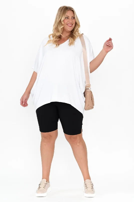 marlo-black-side-split-shorts